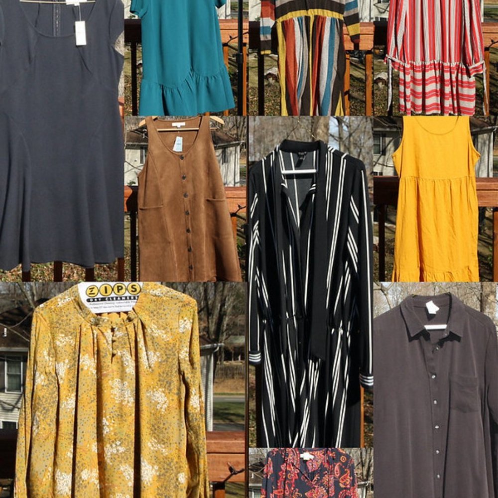 Lot of *10* NWT NWOT dresses Large Petite